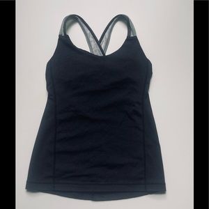 Lululemon Crisscross Mesh Strap Tank